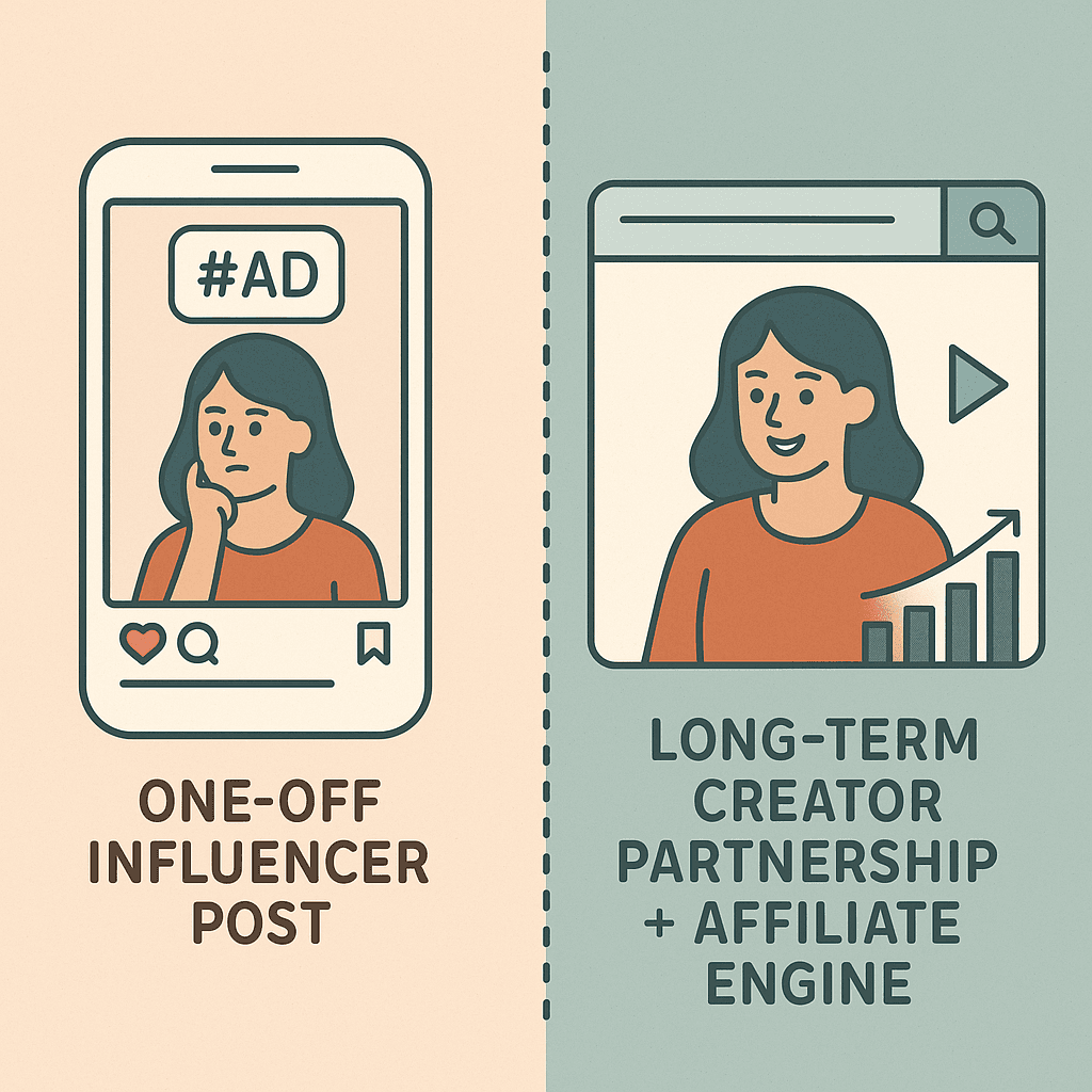 Beyond #Ad: Why Affiliate + Long-Term Creators Are Eating Paid Social