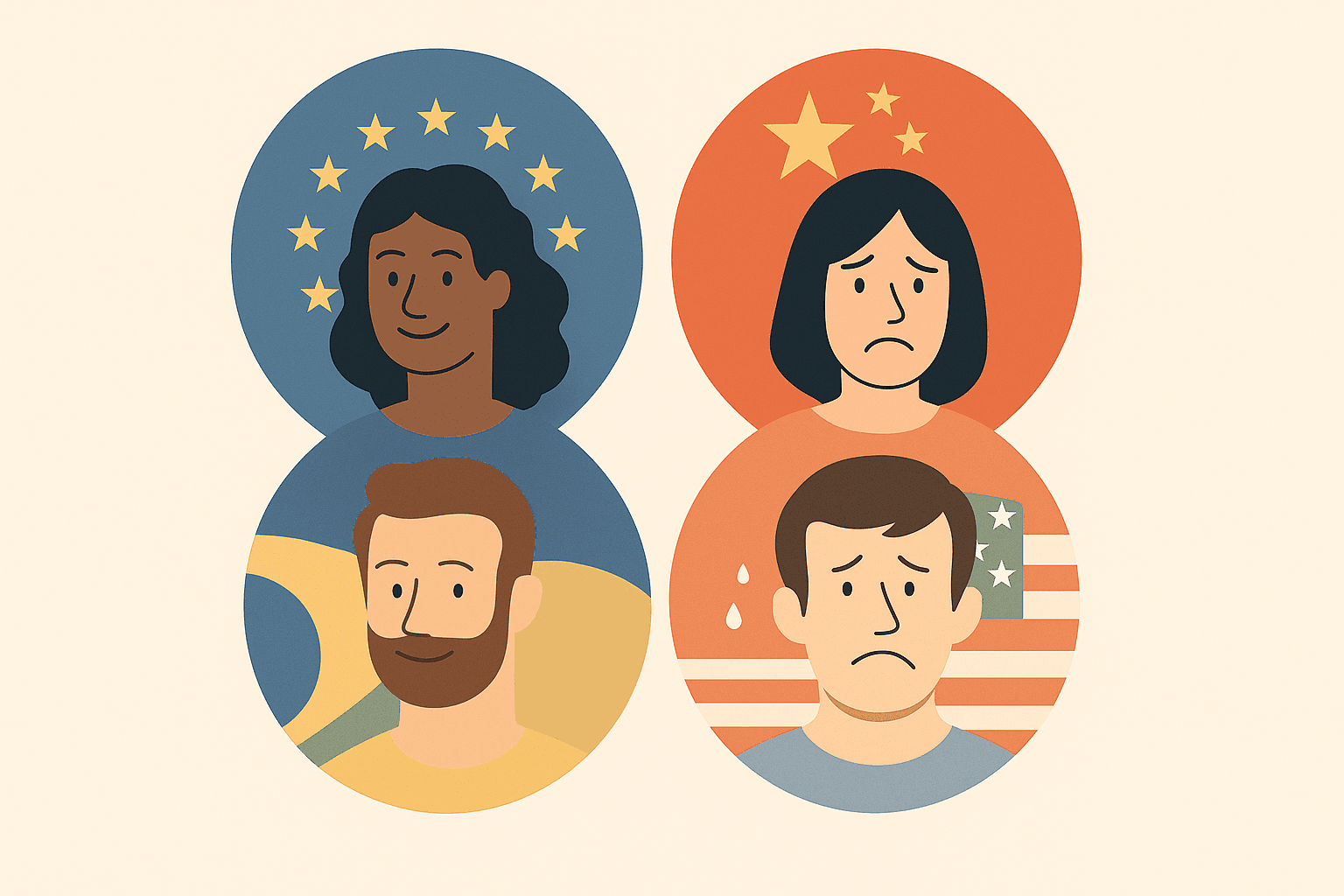 One World, Many Moods: Plan by Country, Not Headlines